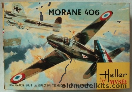 Heller 1/72 Morane 406 plastic model kit